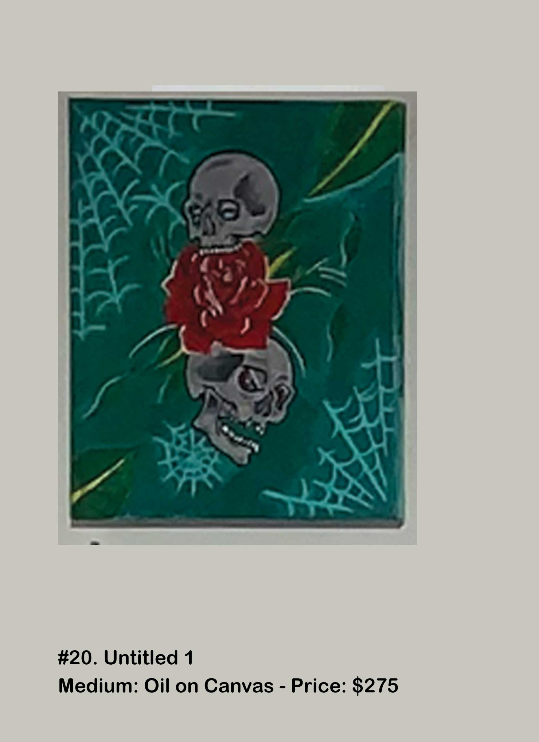 #20. Untitled 1 Medium: Oil on Canvas | Price: $275