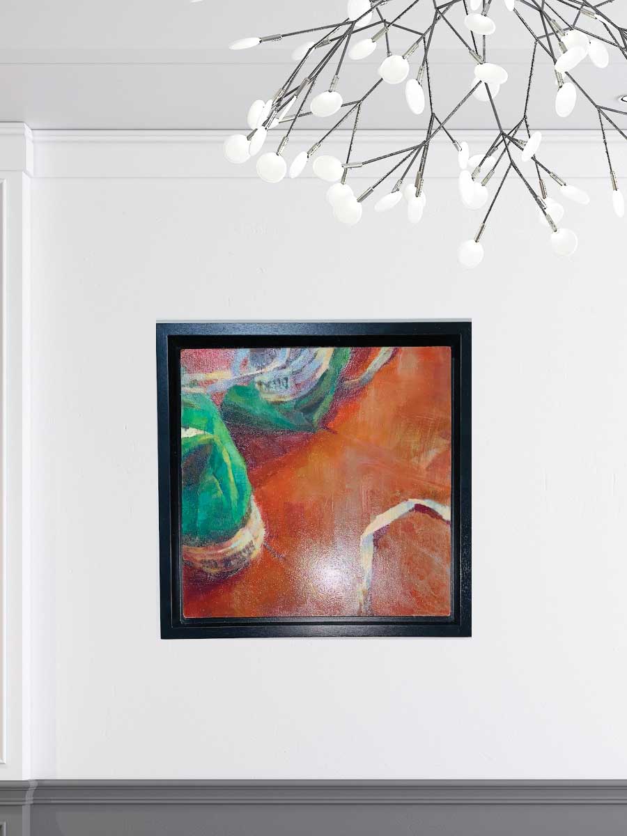 #13. Shoe Medium: Oil on Canvas |  Price: $300