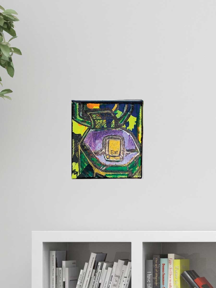 #8. Pop the Question for Esc Medium: Acrylic and Marker | Price: $100