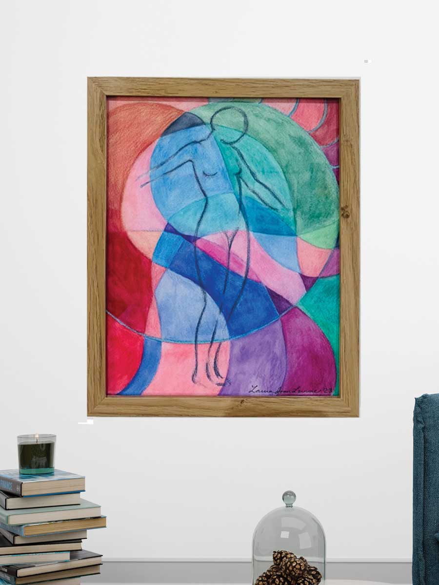 #26. Rebirth Medium: Watercolor painting | Price: $74